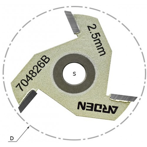 Сменные режущие диски (крепление гайкой) 704 серия, артикул 704846