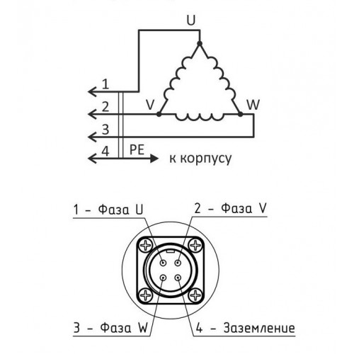 Шпиндель жидкостного охлаждения GDZ-80-1.5 (220V 4 bearing) ER16